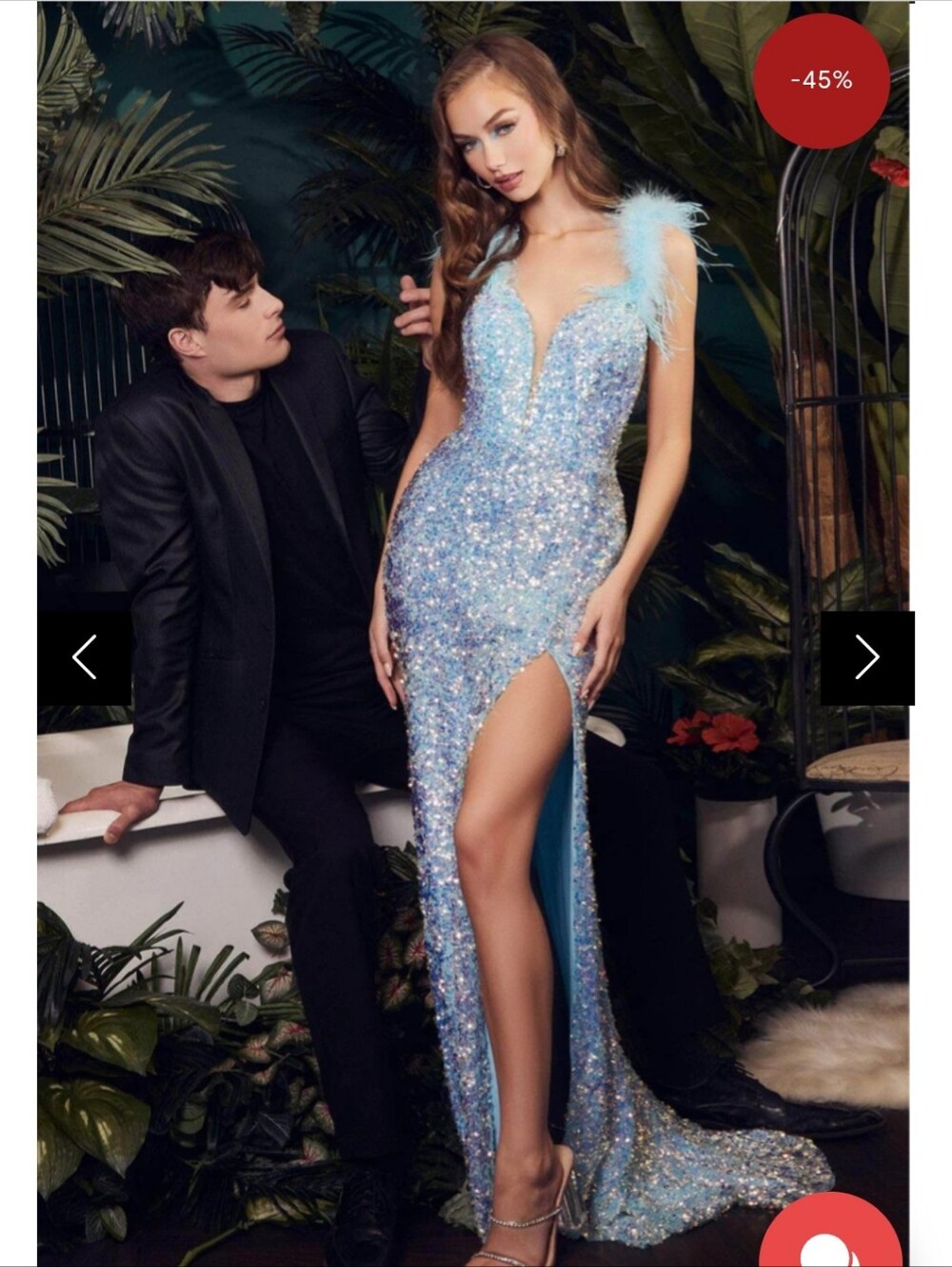 Cinderella Divine Sequin Dress